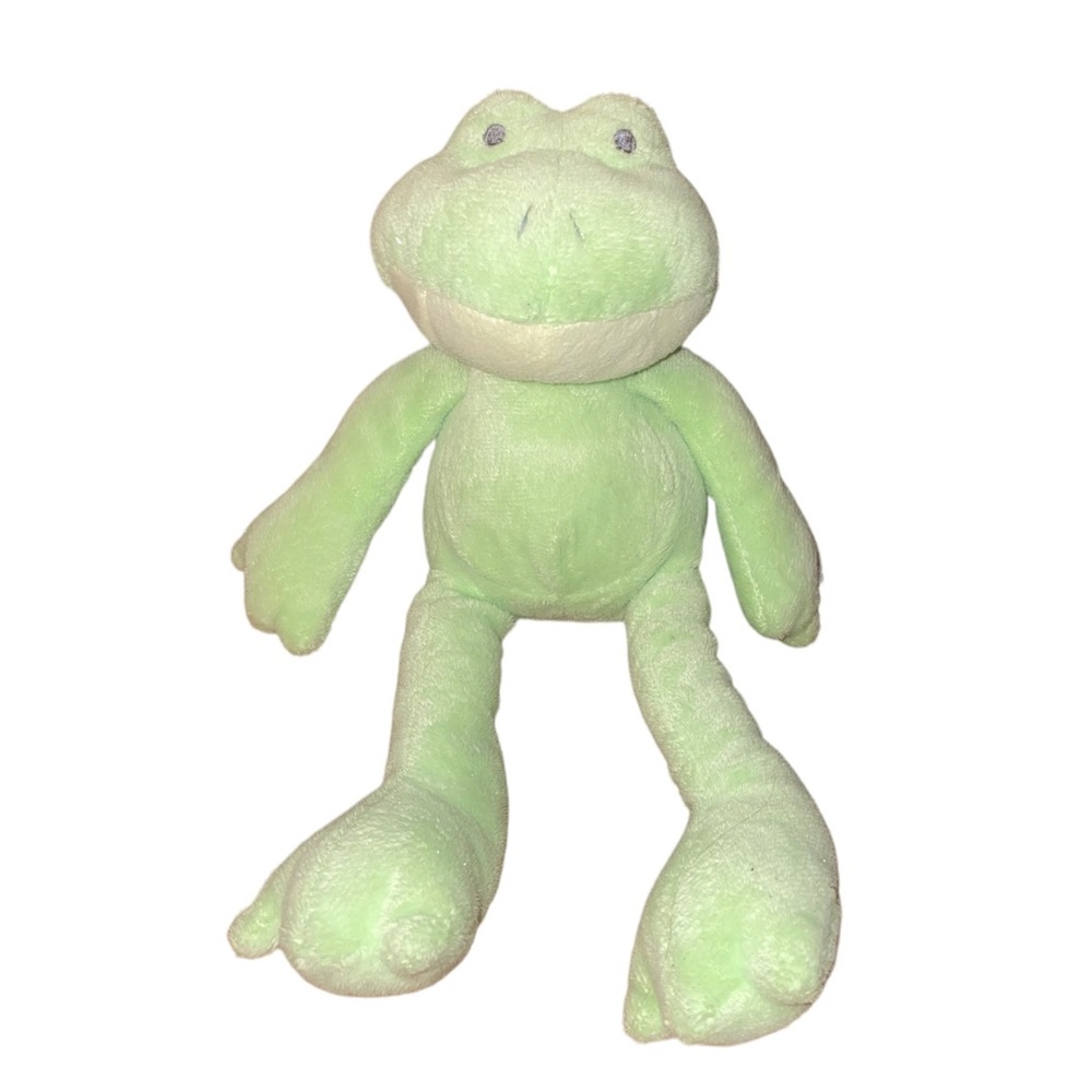Babies R Us Green Frog 12” Stuffed Animal Toy
